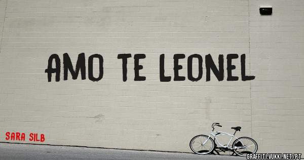 Amo te Leonel 