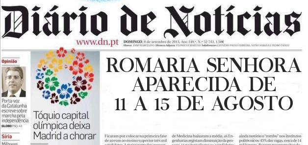 ROMARIA SENHORA APARECIDA DE 11 A 15 DE AGOSTO