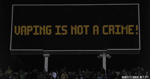 Vaping is not a crime! 