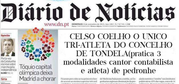 CELSO COELHO O UNICO TRI-ATLETA DO CONCELHO DE TONDELA(pratica 3 modalidades cantor contabilista e atleta) de pedronhe