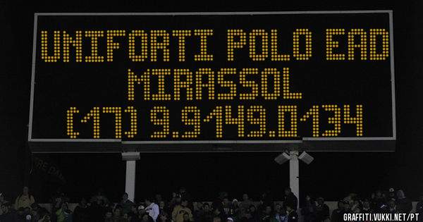 UNIFORTI POLO EAD MIRASSOL 
           (17) 9.9149.0134 