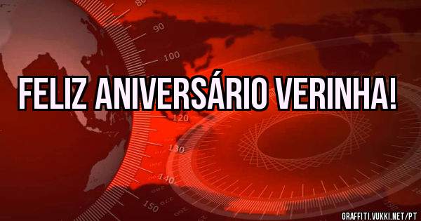 Feliz aniversário Verinha! 