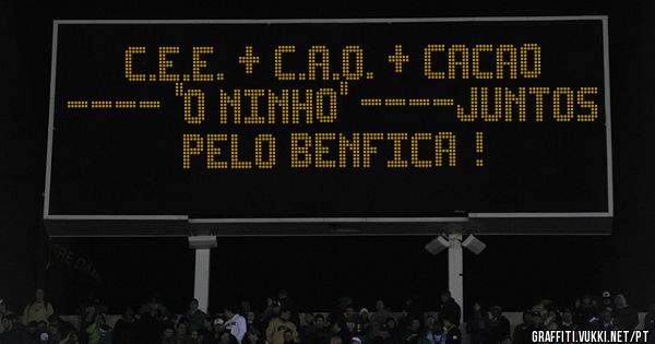C.E.E. + C.A.O. + CACAO ---- ''O NINHO'' ----JUNTOS PELO BENFICA !