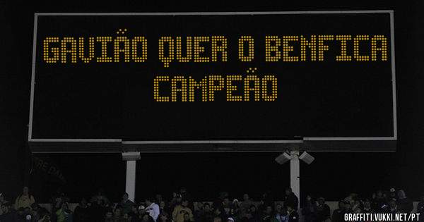Gavião quer o Benfica campeão 