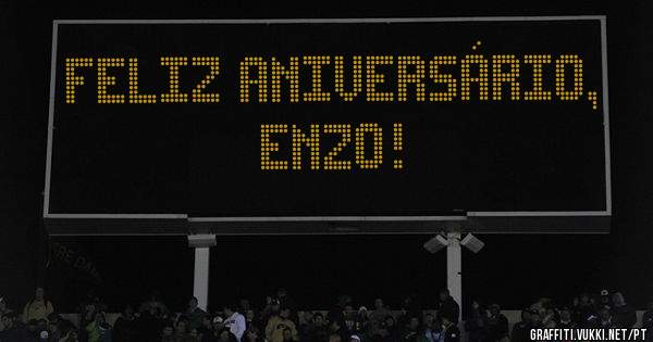 Feliz aniversário, Enzo! 