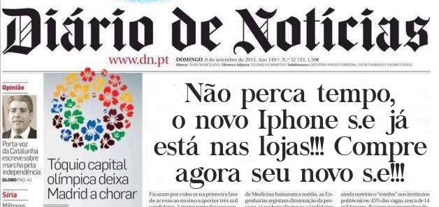 Não perca tempo, o novo Iphone s.e já está nas lojas!!! Compre agora seu novo s.e!!!