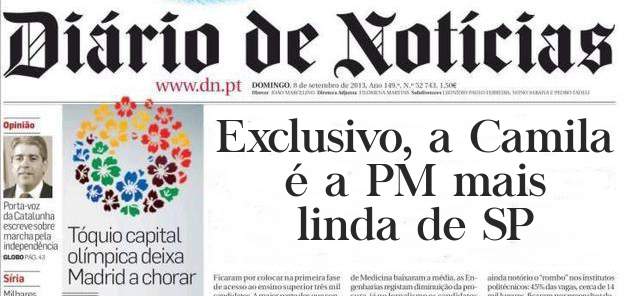 Exclusivo, a Camila é a PM mais linda de SP