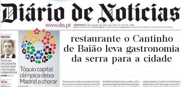 restaurante o Cantinho de Baião leva gastronomia da serra para a cidade