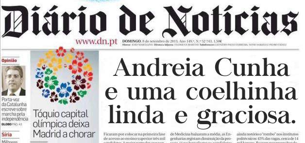 Andreia Cunha e uma coelhinha linda e graciosa. 