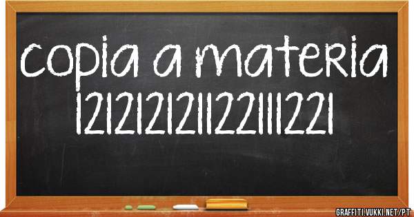 copia a materia 121212121122111221