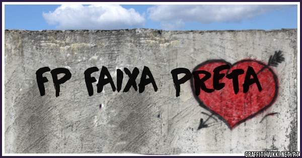 FP FAIXA PRETA 