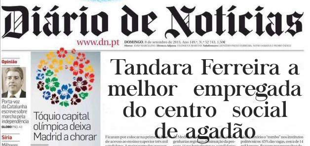 Tandara Ferreira a melhor  empregada  do centro  social de agadão 