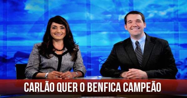 Carlão quer o Benfica campeão
