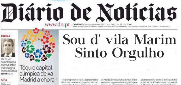 Sou d' vila Marim Sinto Orgulho                                        