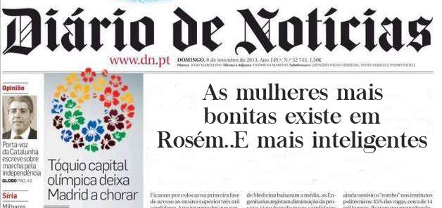 As mulheres mais bonitas existe em Rosém..E mais inteligentes