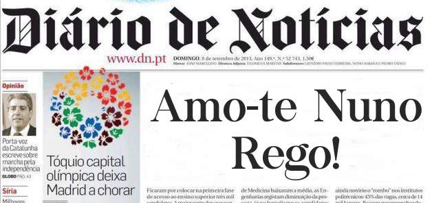 Amo-te Nuno Rego!