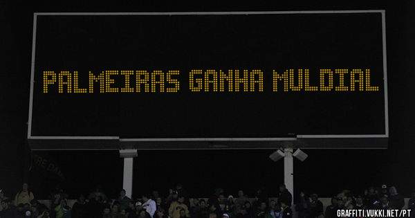 Palmeiras ganha muldial