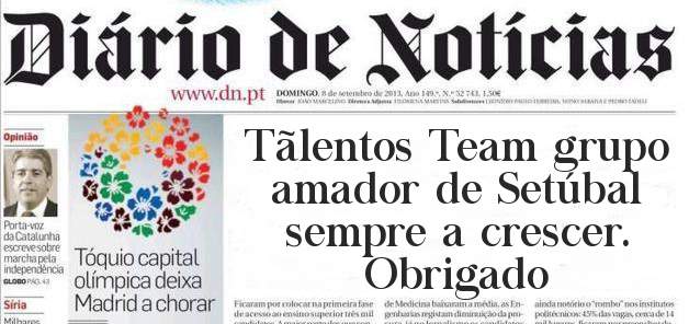 Tãlentos Team grupo amador de Setúbal sempre a crescer.  Obrigado 