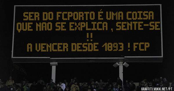 Ser do FCPORTO é uma coisa que nao se explica , sente-se !! 
A vencer desde 1893 ! FCP