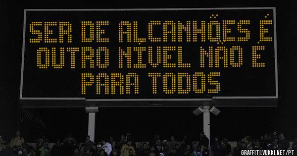 SER DE ALCANHÕES É OUTRO NÍVEL NÃO É PARA TODOS