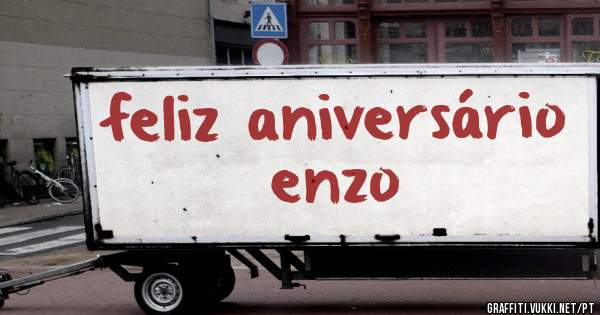 feliz aniversário enzo 