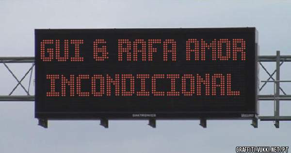  Gui & Rafa Amor incondicional