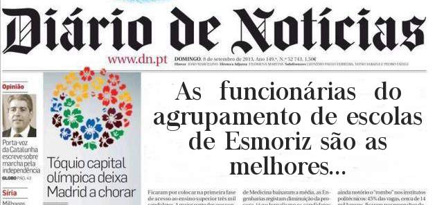 As  funcionárias  do agrupamento de escolas de Esmoriz são as melhores...