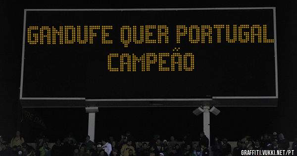 GANDUFE QUER PORTUGAL CAMPEÃO