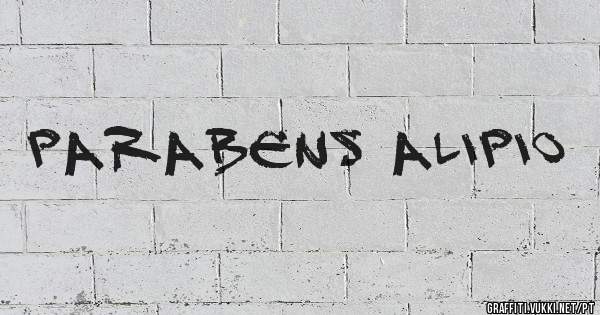parabens alipio 