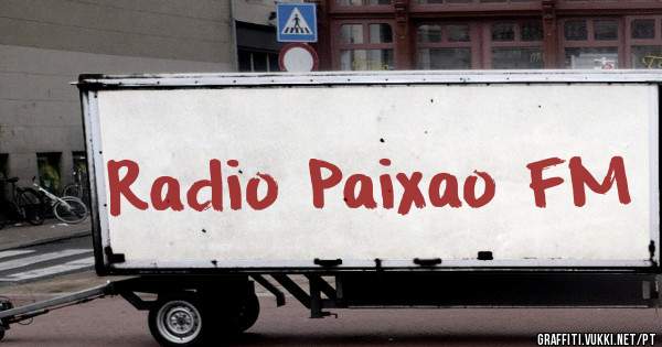 Radio Paixao FM 