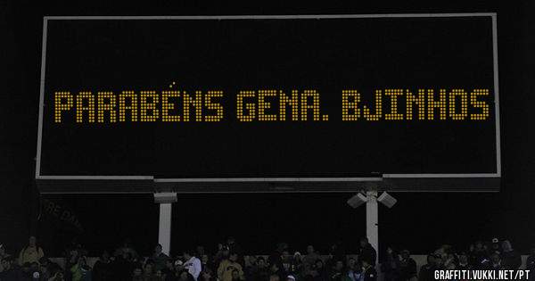 PARABÉNS GENA. BJINHOS