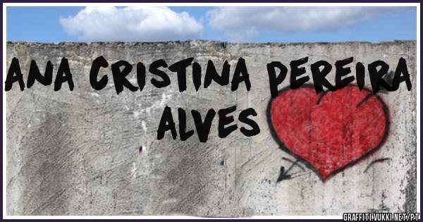 ana cristina pereira alves