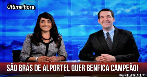 SÃO BRÁS DE ALPORTEL QUER BENFICA CAMPEÃO!