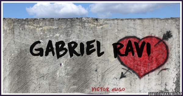Gabriel Ravi