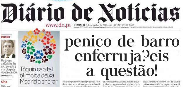 penico de barro enferruja?eis a questão!