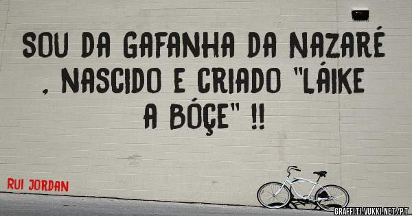 Sou da Gafanha da Nazaré , nascido e criado ''Láike a Bóçe'' !! 