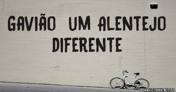 Gavião  um Alentejo  diferente 