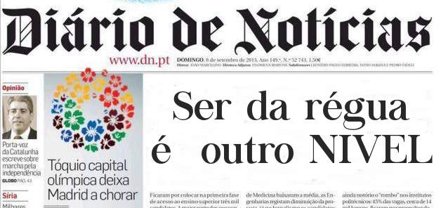Ser da régua é  outro NIVEL