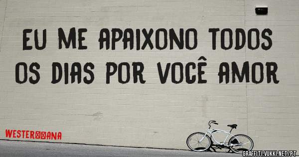 Eu me apaixono todos os dias por você amor