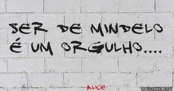 Ser de Mindelo é um orgulho....