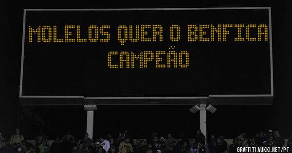 Molelos quer o BENFICA Campeão 