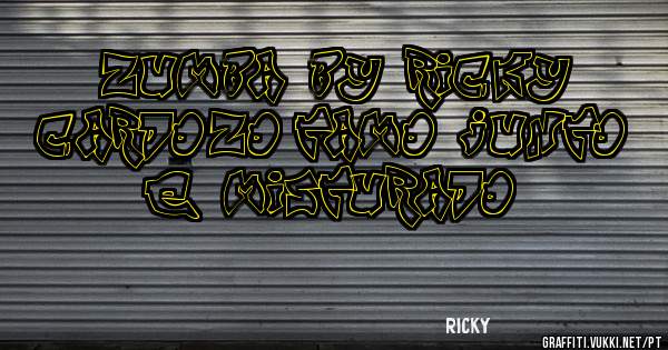 ZUMBA BY RICKY CARDOZO...TAMO JUNTO E MISTURADO