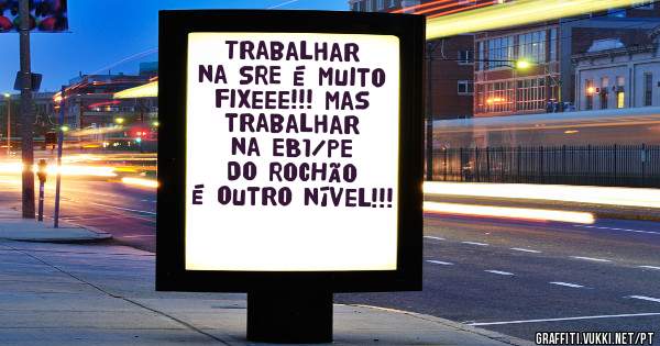 Trabalhar na SRE é muito fixeee!!! Mas trabalhar na EB1/PE DO ROCHÃO é outro nível!!!
