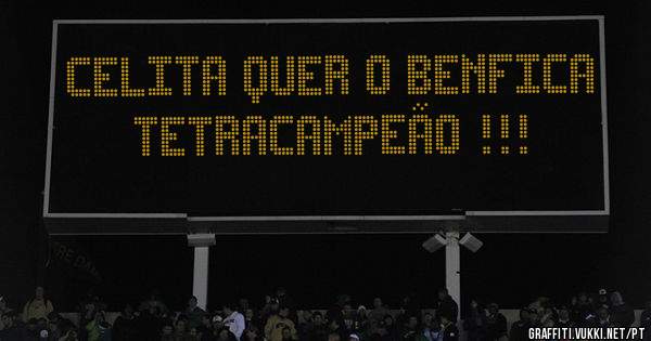 Celita quer o benfica tetracampeão !!!