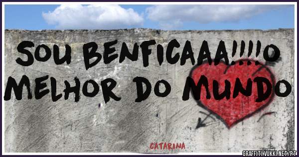 
Sou benficaaa!!!!o melhor do mundo
