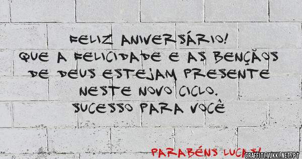 FELIZ ANIVERSÁRIO!
QUE A FELICIDADE E AS BENÇÃOS DE DEUS estejam PRESENTE NESTE NOVO ciclo. 
Sucesso para você 