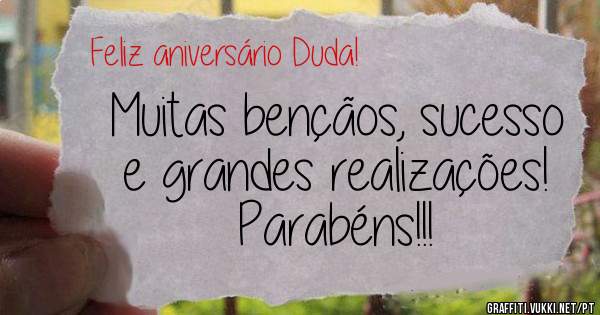 Muitas bençãos, sucesso e grandes realizações!
Parabéns!!!