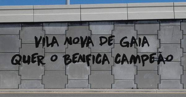 VILA NOVA DE GAIA QUER O BENFICA CAMPEÃO