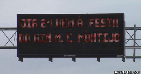 Dia 21 Vem à  Festa do Gin M. C. Montijo 