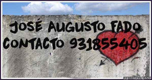 José Augusto fado contacto 931855405